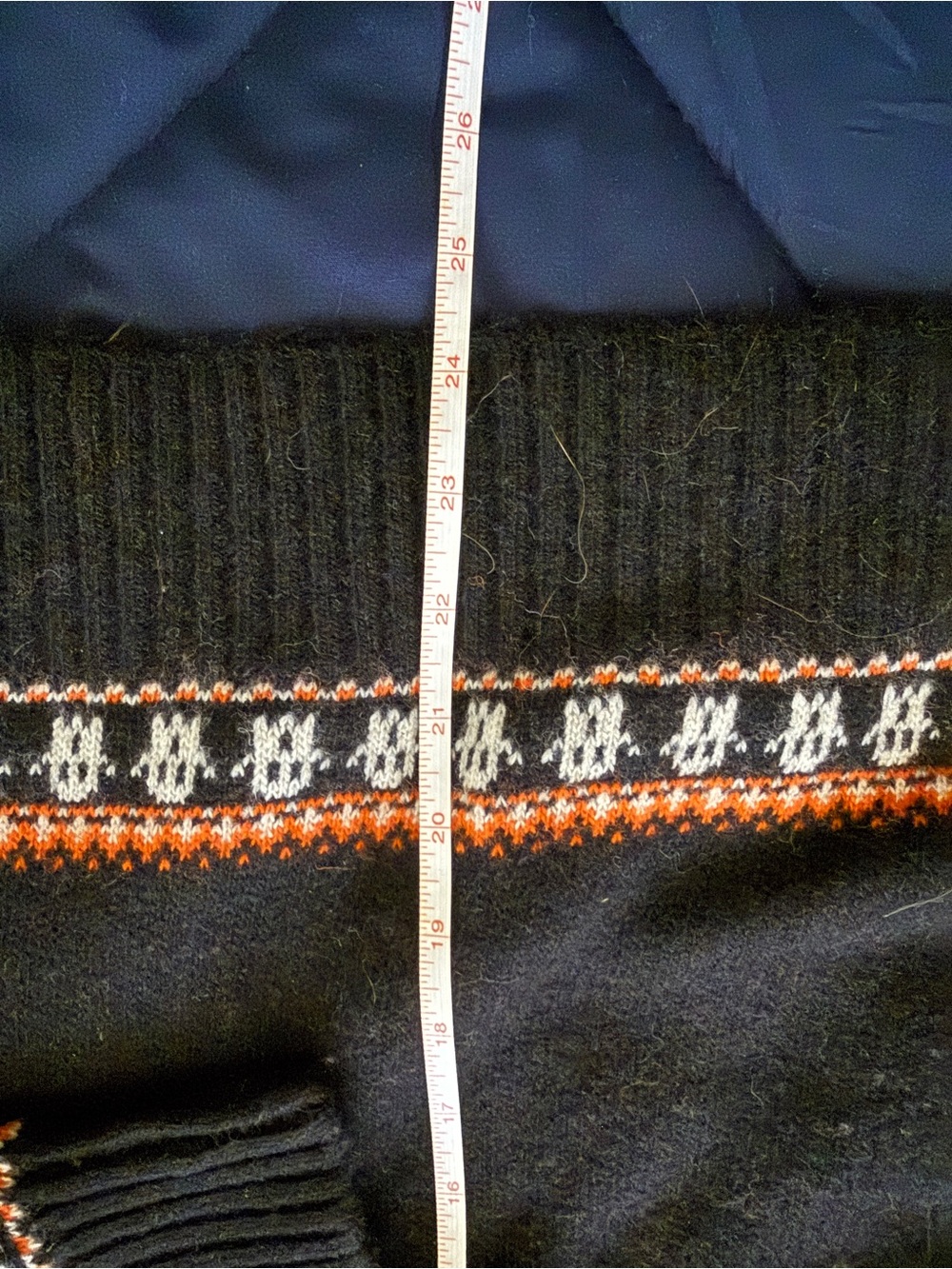 Women’s KJP Kiel James Patrick Wool Knit Pumpkin Halloween Sweater Medium - Picture 4 of 4